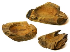 Teakholz Schale Massiv Unikat