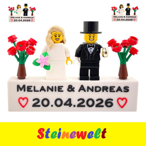 Lego minifiguren brautpaar - lego, ●