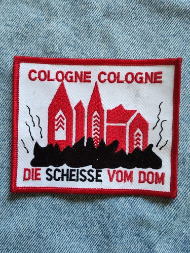 Anti köln aufnäher die - aufnäher, "die