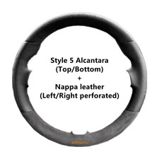Alcantera Steering Wheel Cover