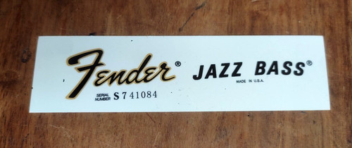 Fender jazz bass 1976 - jazz,