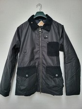 NEU, BARBOUR "SHOREMAN SPEY WAX", Gr. M, SCHWARZ, BARBOUR JACKE, WAX JACKET