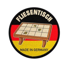 Patch 9cm Fliesentisch Meme
