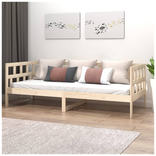 Tagesbett kiefer natur - kiefer,