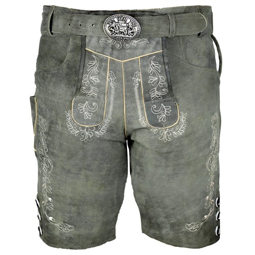 Herren lederhose hans kurze - lederhose,