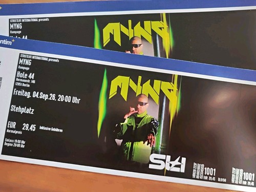 Tickets myng konzert - konzert, hole