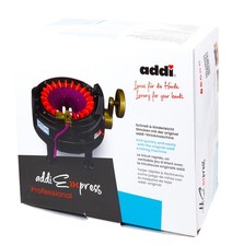 Addi Express Strickmühle mit 22 Nadeln, Strickmaschine Ø15 cm Rundstrick, B-Ware