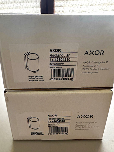 Axor rectangular - 2x,