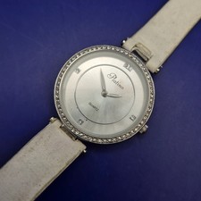 Funkelnde Platino Damen Uhr