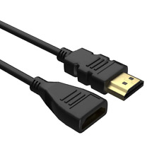 HDMI Verlängerungskabel 0,5m 1m 2m 3m 5m Verlängerung Kabel Stecker Buchse 4K