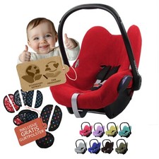 Frottee Sommerbezug Bezug für Babyschale kompatibel mit Maxi Cosi Cabrio Fix GP