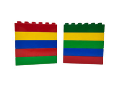 Lego Duplo - Bausteine - 10 Stück - 12er (2 x 6) Noppen