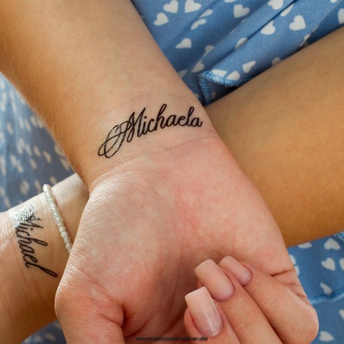 Michaela michael tattoo - x, michaela/michael