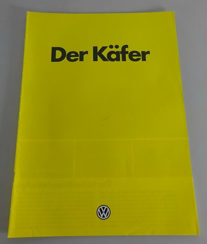 Prospekt broschüre vw - prospekt,