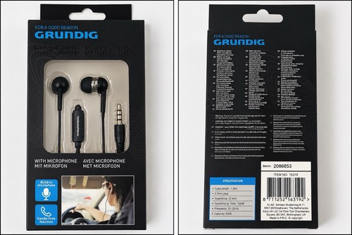 Grundig ear kopfhörer mit - in-ear,