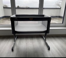 Joie Beistellbett Roomie Gray Flannel Stubenbett Bettchen Babyzimmer Kinderbett 