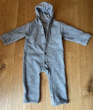 Walkoverall von Disana in grau, Größe 74/80, sehr guter Zustand