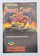 Demons Crest Anleitung SNES
