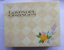 Alte Geschenkpackung von "Patrizier Lavendel". Unbenutzt Original gefüllt in OVP