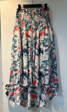 Sommerkleid Trägerlos Bunt