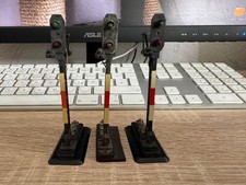 3 x Fleischmann H0 Licht Hauptsignal 1771 recht guter Zustand geprüft