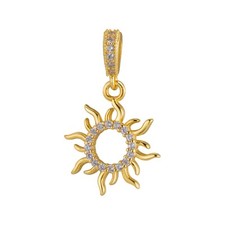 Halskette Anhänger Sonne aus