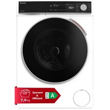 Sharp ES-NFB714CWA-DE Waschmaschine 7 kg Frontlader Aqua-Stop gebraucht