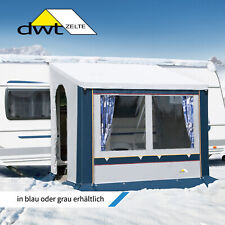 dwt Teilzelt Cortina II Blau Gr. 4(300x200) Wohnwagen Vorzelt Caravan Winterzelt