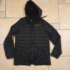 Nike Jacke Herren Jungen S 176 Übergangsjacke Schwarz