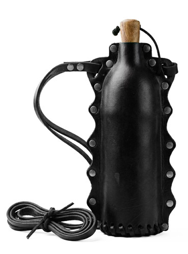 Larp trinkflasche schwarz - trinkflasche,