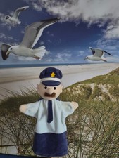 Handpuppe Polizist von