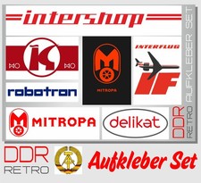 A4 Aufkleber Set 1 DDR