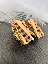 18 Karat vergoldete Zirkonia