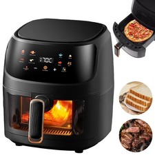 8L Heißluftfritteuse XXL Backofen Dörrautomat Grill Heissluftfritteuse Air Fryer