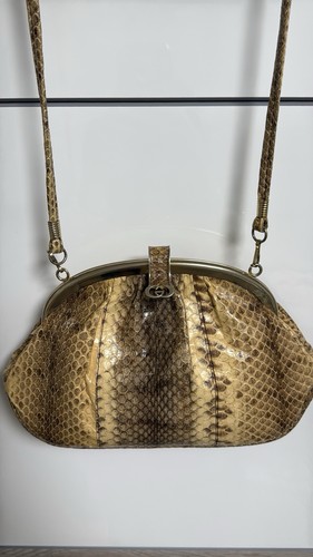 Gucci vintage kiss - gg, clutch
