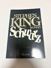 Stephen King / Schwarz / Heyne /Deutsche Erstausgabe