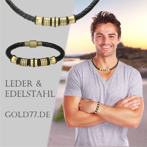 Eco set lederkette - eco-set, +