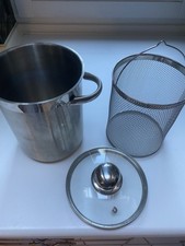 Spargeltopf aus Edelstahl