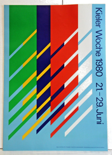 Plakat poster kieler woche - poster,