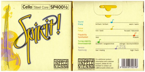 Saite thomastik spirit 1 2 - spirit,