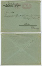 114881 - Beleg J.W. Darboven, Kaffee-Rösterei - Freistempel Hamburg 3.3.1924