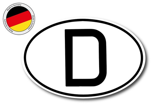 Aufkleber deutschland - d,