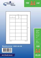 Universaletiketten 70x42,4mm