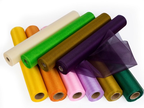 Schimmerndes snow organza 40cm - schimmerndes,