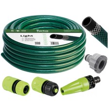 Gartenschlauch  Flexischlauch  Kreuzgeflecht  Wasserschlauch Set  20m 1/2"