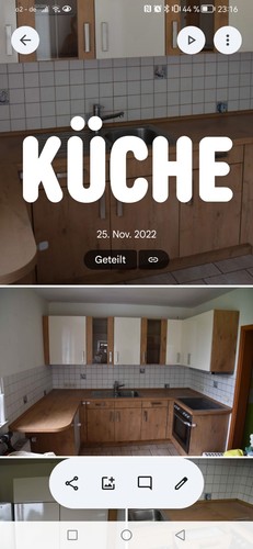 Küche verkaufen - zu,