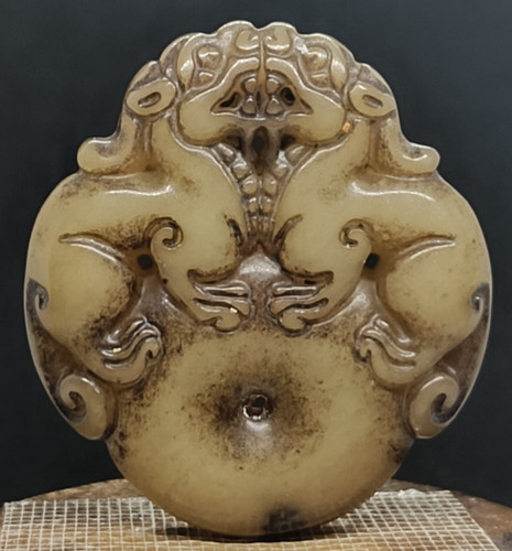 Jade hetian nephrita antik - nephrita,