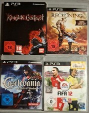 Knights Contract, Reckoning,Castlevania Lords of Shadow, Fifa 12  PS 3 Spiele