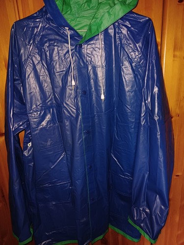 Regen wende jacke grün blau - regen-wende-jacke,, grün/blau
