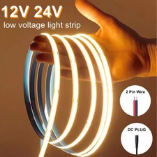 COB LED Streifen 12V 24V Weiß